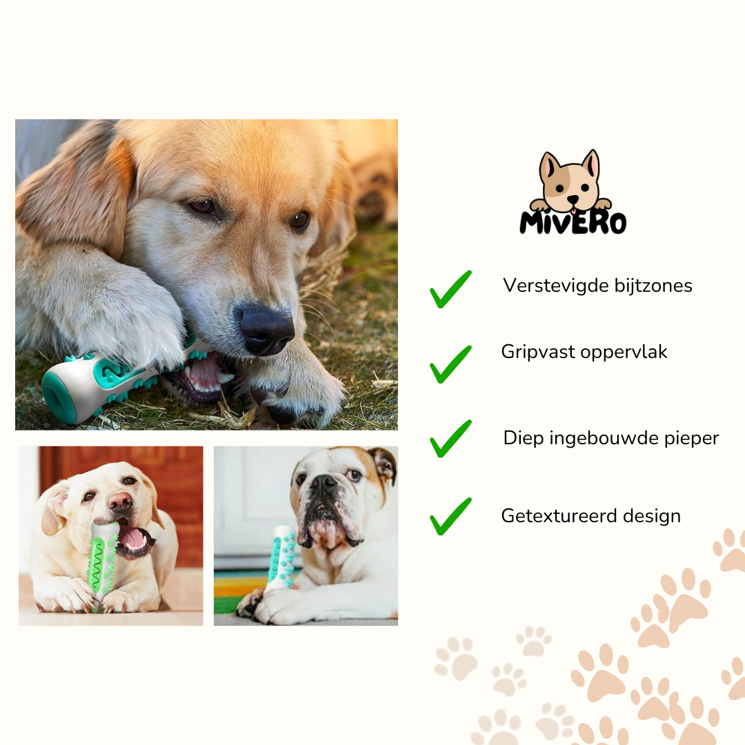 TuffBite - Kauwbestendig Interactief Hondenspeeltje