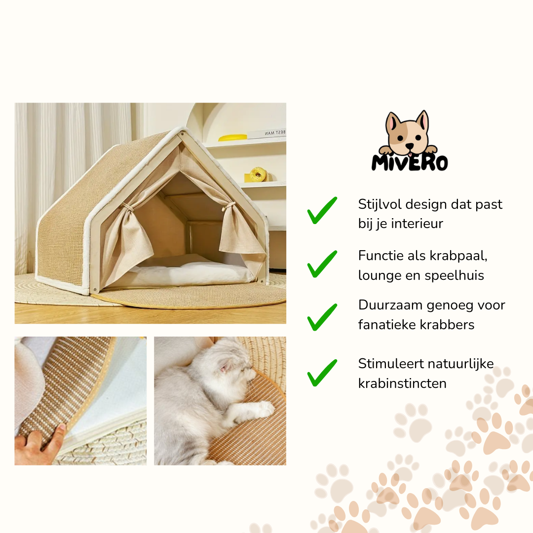 Scratchly - Multifunctionele Huisdier Krabbox