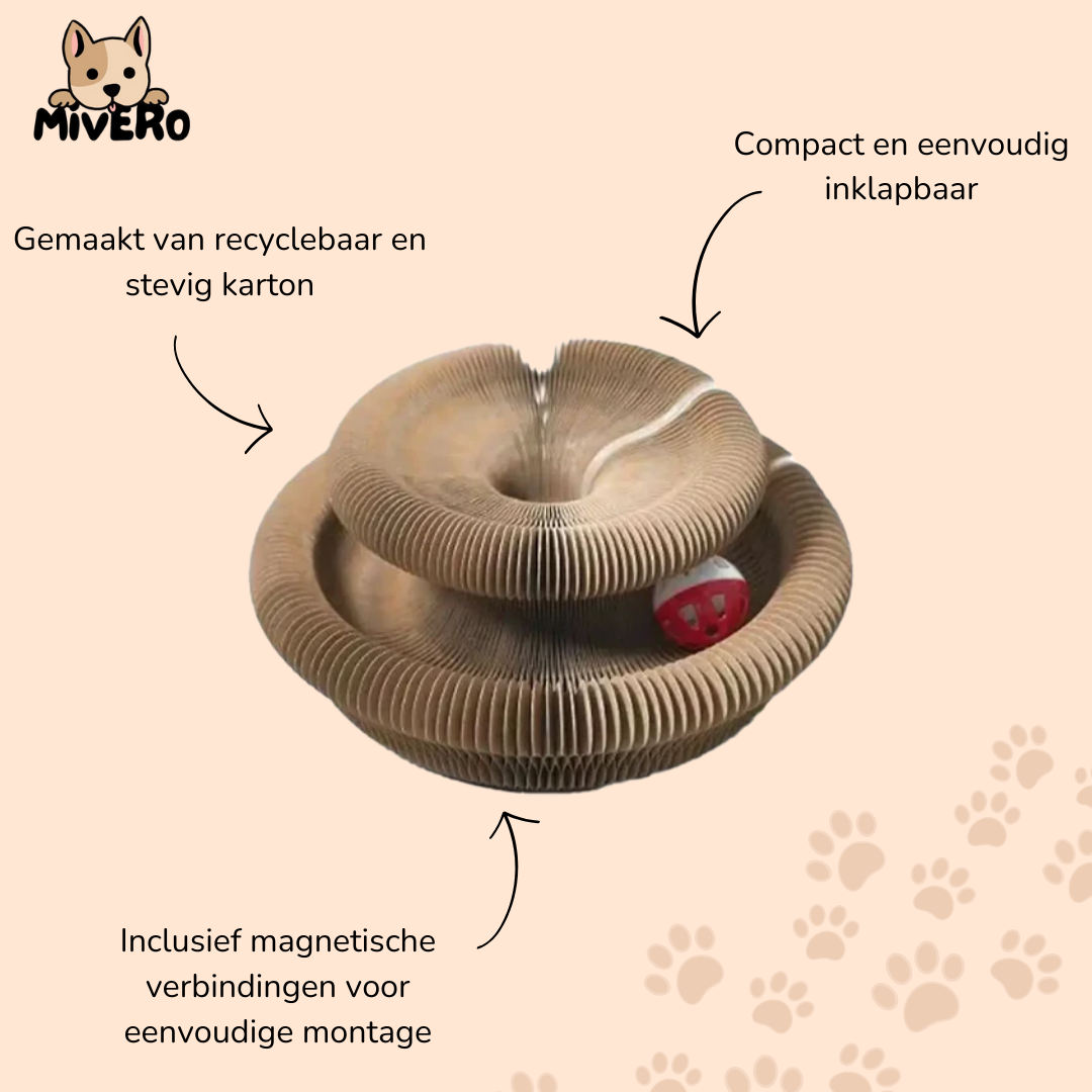 PurrPlex - Opvouwbaar Modulair Kattenspeelgoed