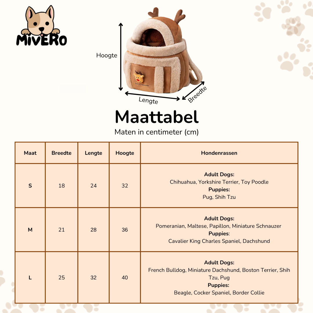 PawPod - Pluchen veilige huisdierentas