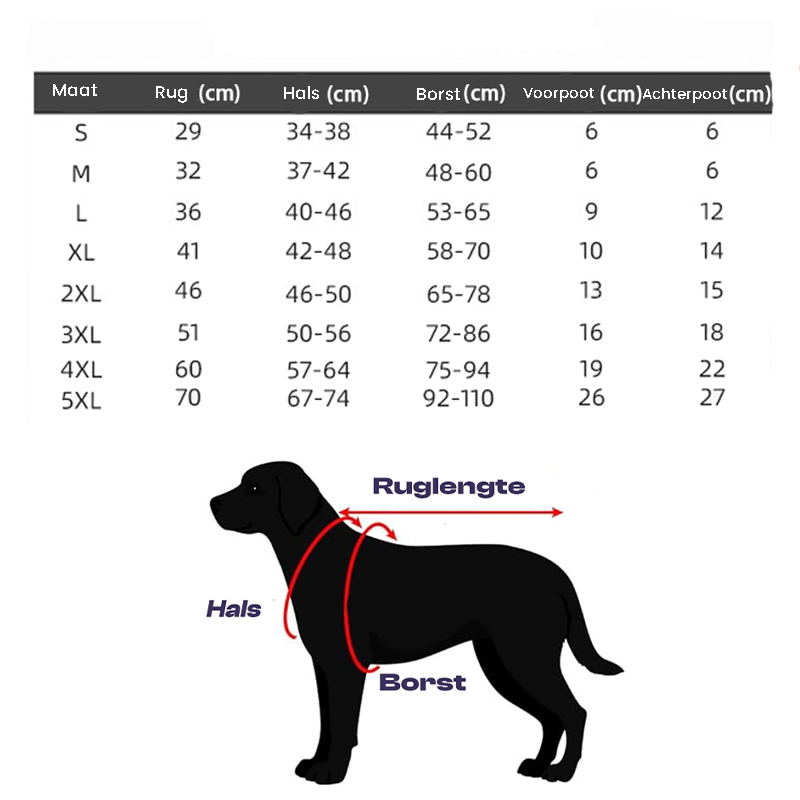 DryPup - Houdt je hond schoon droog beschermd