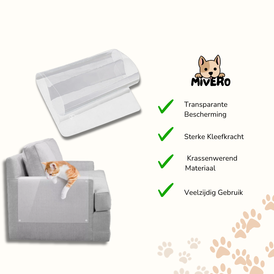 ScratchShield - Transparante Meubelbescherming Katten