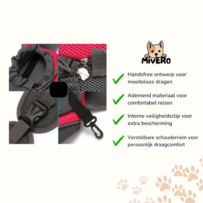 PetPouch -  Ademende Veilige Huisdierentas