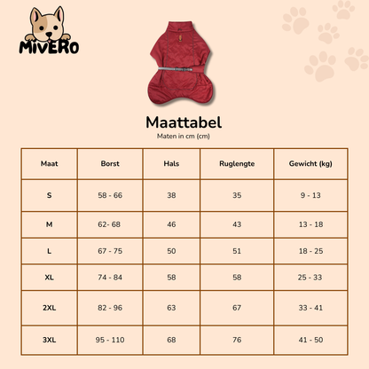 PawTherm - Waterdichte Fleece Hondenjasje
